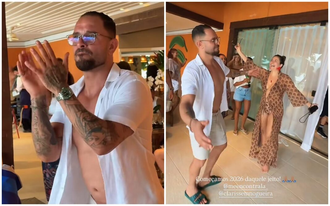 Diogo Nogueira curte seu Réveillon atrasado em família: 'Agora que estou comemorando o 2026'