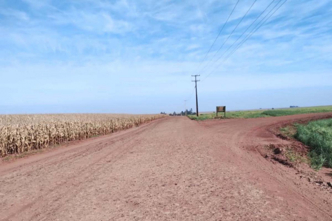 Estado e Mamborê vão pavimentar estrada de ligação com o distrito de Guarani