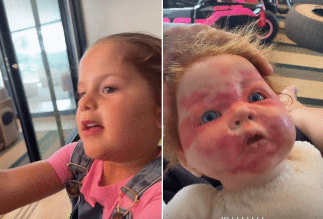 Zé Felipe mostra ‘make’ que Floflô fez em boneca e ela diverte o pai com opinião sincerona; veja