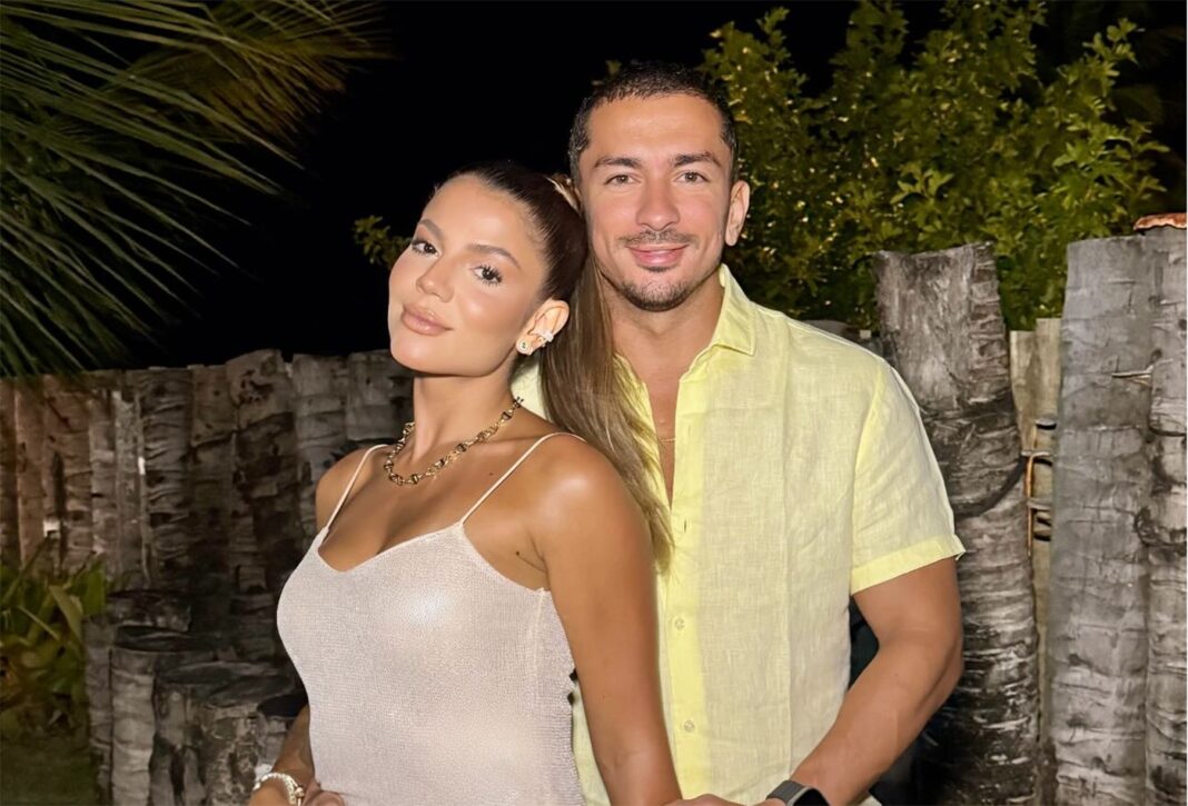 Hariany posa em clima de romance com Renan Machado, irmão de Anitta: ‘Coração preenchido’