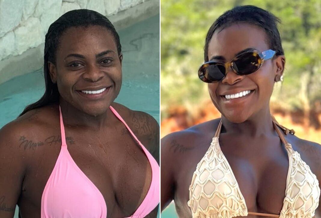 Jojo Todynho posta cliques de biquíni após perder 90 kg e namorado ‘baba’; compare