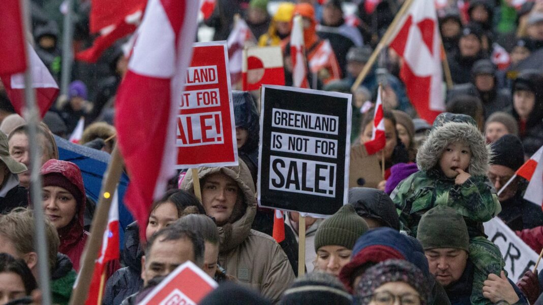 Pela Groenlândia, Trump adota a linguagem da força e da coerção