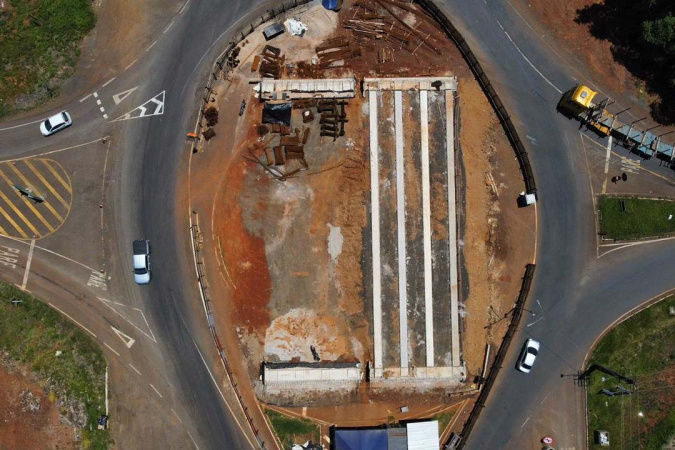 R$ 514 milhões: duplicação em concreto de rodovia entre Pitanga e Turvo chega a 11,84%