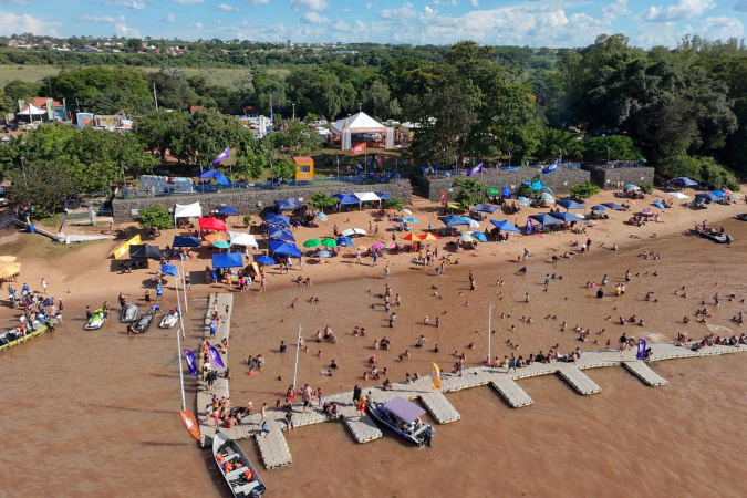 Praias de água doce do Noroeste registram 100% de ocupação em hotéis nas festas de fim de ano
