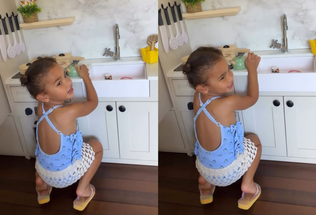 Fofura! Bruna Biancardi encanta ao mostrar vídeo de Mavie brincando; assista