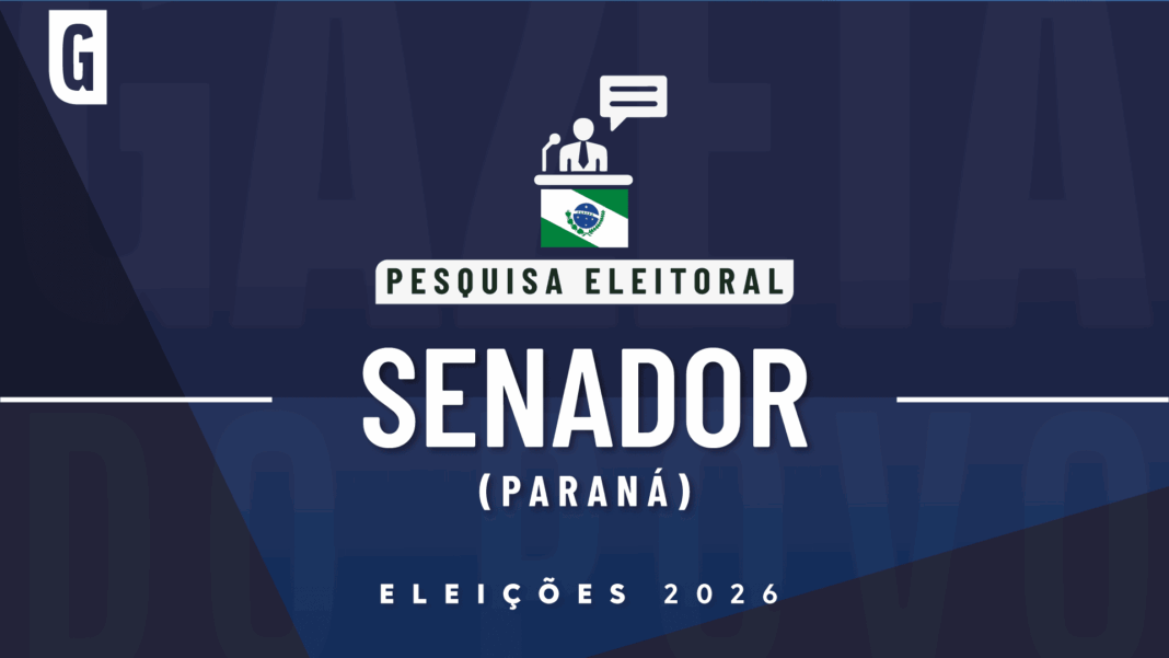 Paraná Pesquisas divulga pesquisa para senador pelo Paraná