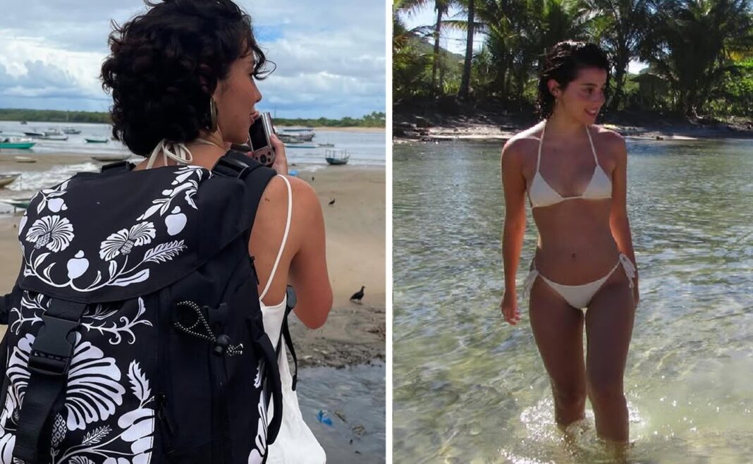 Atriz Valentina Daniel, neta de Betty Faria, viaja pela Bahia: ‘Meu primeiro mochilão’