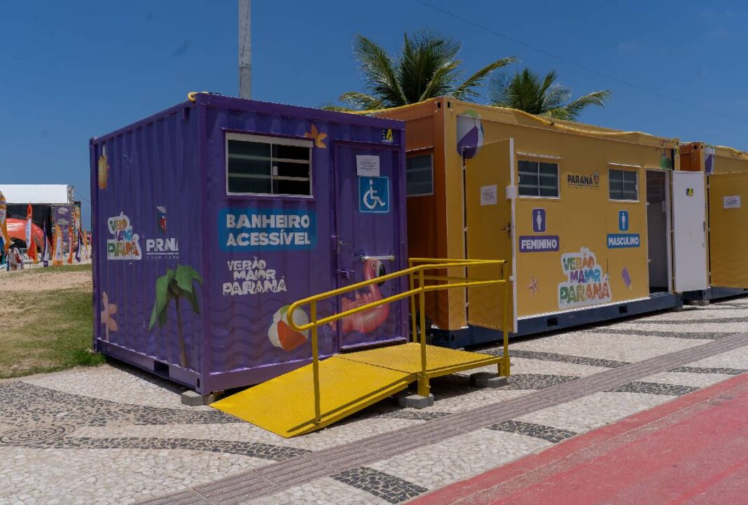 Governo amplia unidades de banheiros climatizados no Verão Maior
