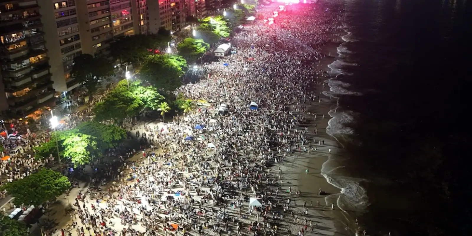 Turistas lotaram rede hoteleira de Niterói no réveillon