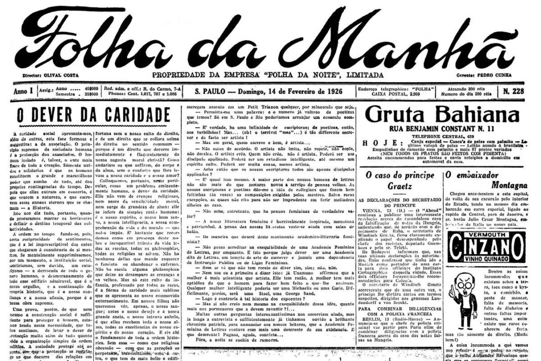 1926: Maxixe, tango e foxtrote animam baile à fantasia de hípica em SP – 13/02/2026 – Banco de Dados
