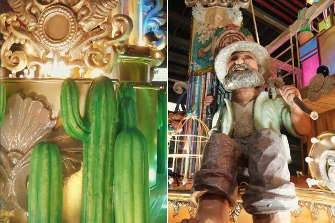 Acadêmicos de Niterói mostra alegoria da infância de Lula – 03/02/2026 – Carnaval