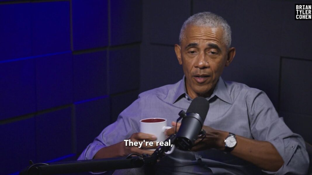 ‘Eles são reais, mas eu não os vi’, diz Obama sobre a existência de ETs