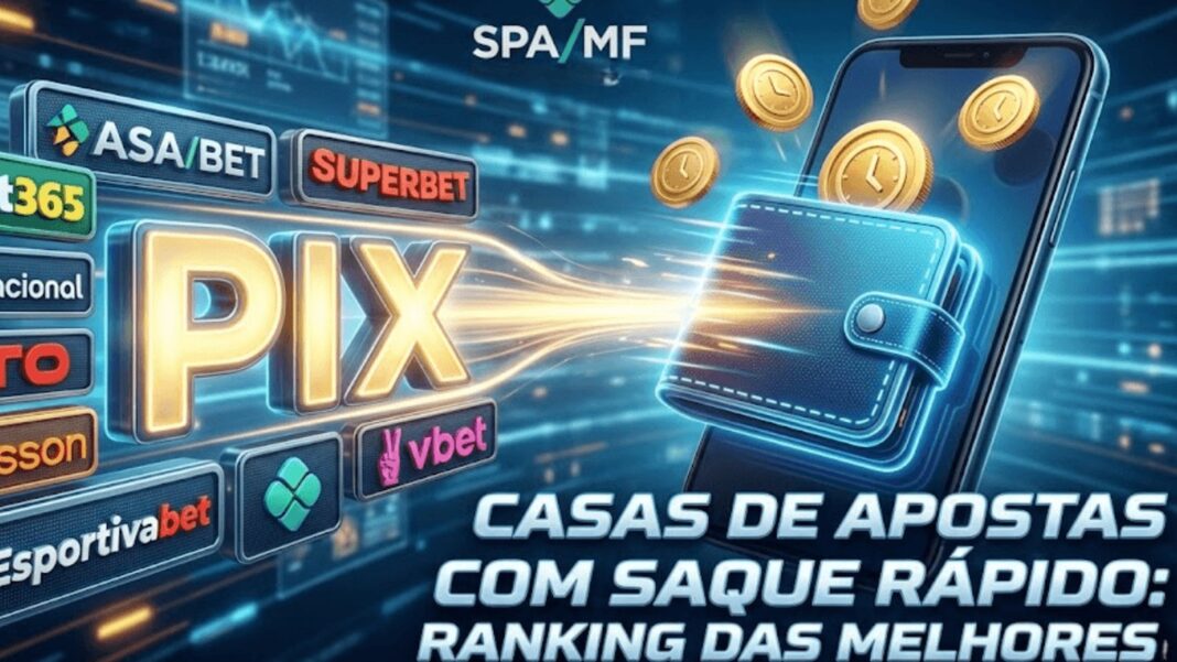 Casas de apostas com saque rápido: ranking das melhores