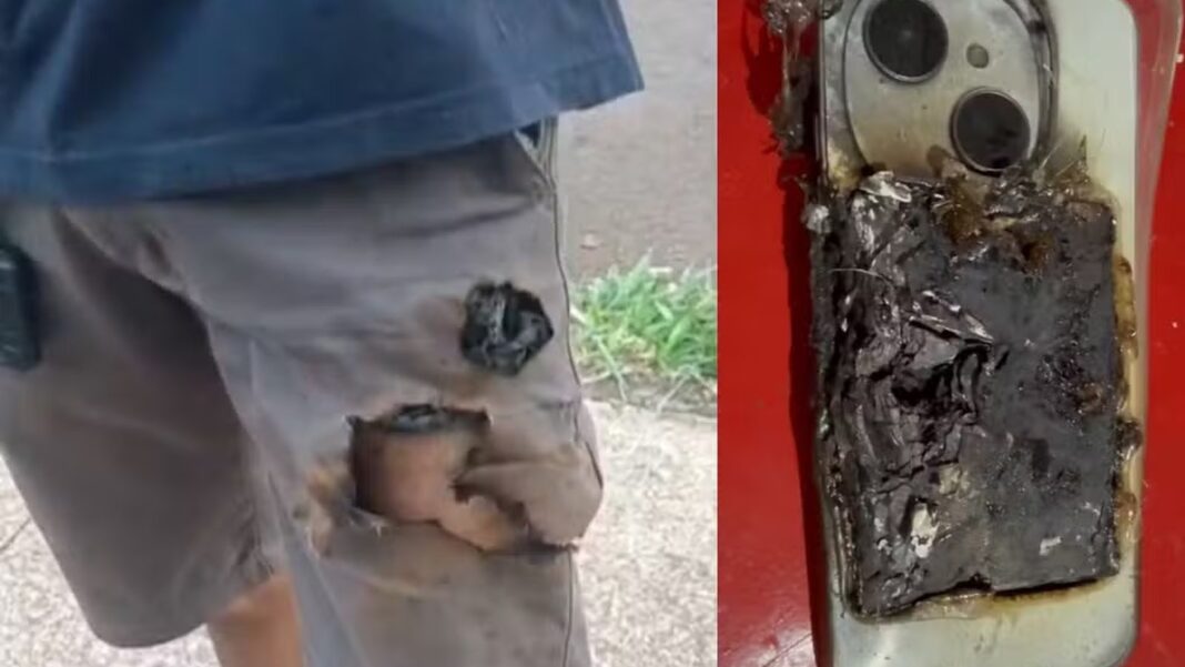 Celular explode e salva mecânico de ataque de cães no Paraná