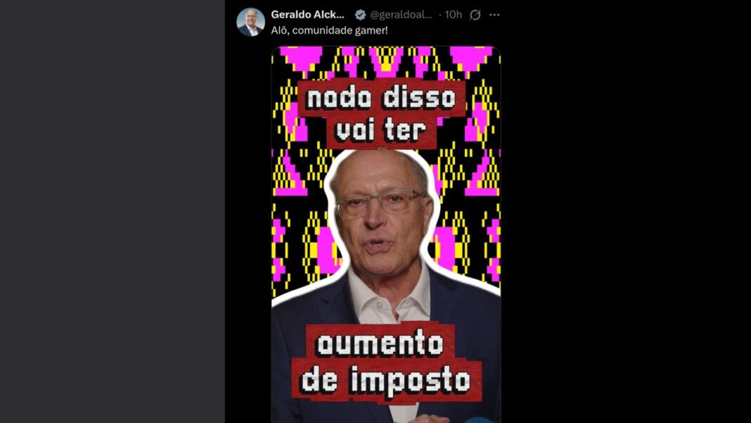 Alckmin chama de “fake news” notícias da tarifação de eletrônicos