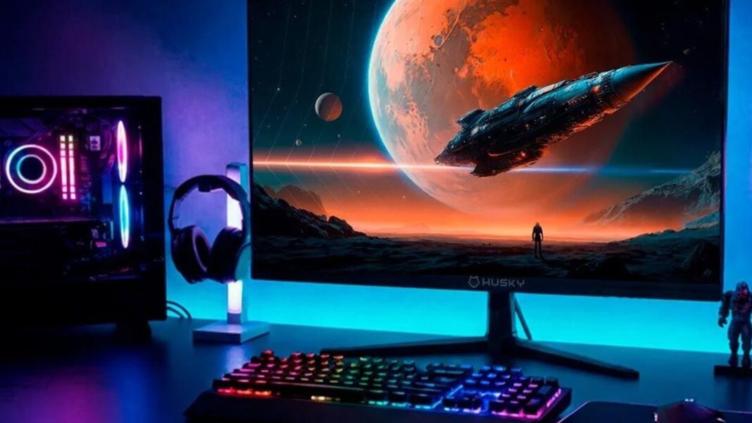 Cadeiras gamer Husky, monitores, caixa de som e mais da marca com até 37% no KaBuM!