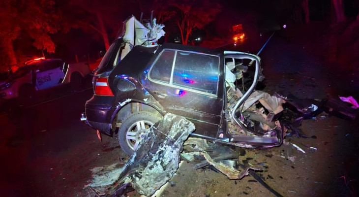 Jovem de 20 anos morre em batida frontal na PR-182 em Toledo