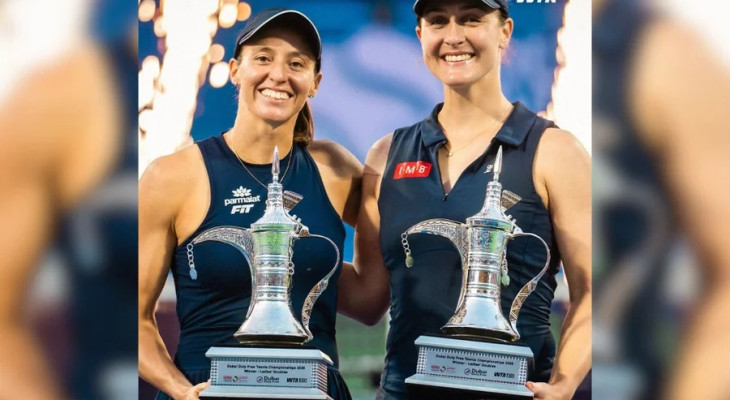 Luisa Stefani conquista título de duplas no WTA 1000 de Dubai