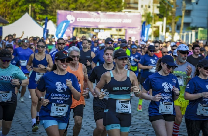 Corrida Sanepar em Matinhos reúne mais de 1.500 participantes