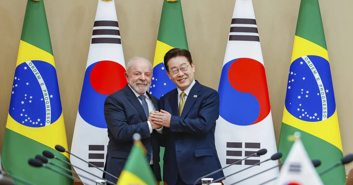 Brasil e Coreia do Sul anunciam expansão de comércio e mineração