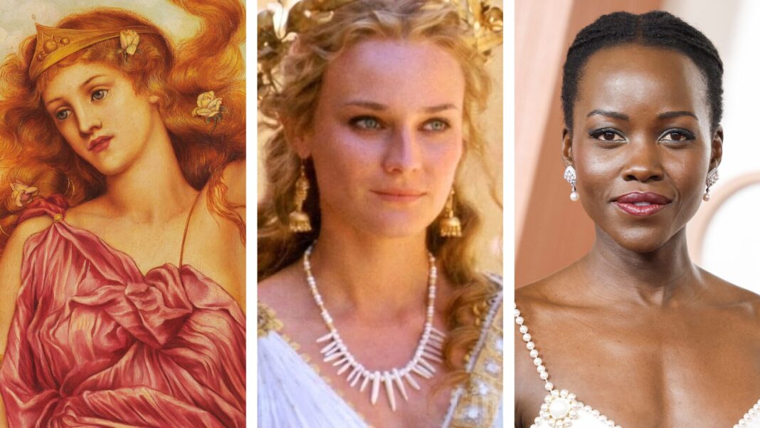 Nolan e sua Helena de Troia