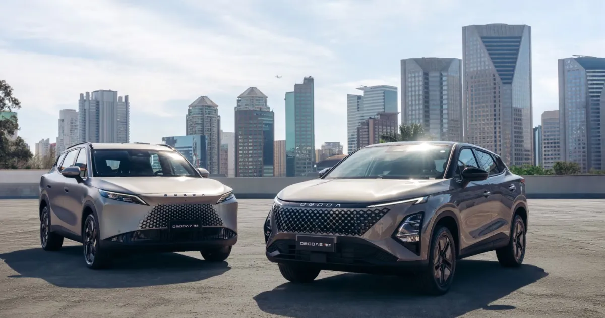 Omoda Jaecoo atinge marca de 10 mil unidades comercializadas no Brasil