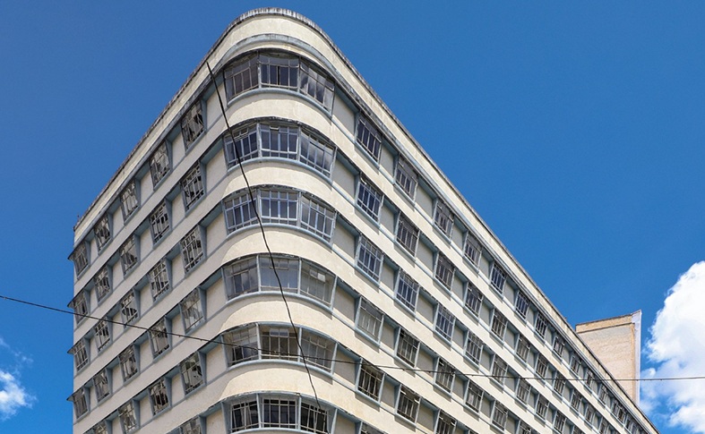 a história contada pelas fachadas