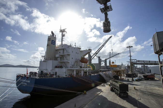 Portos registram salto superior a 300% na movimentação de cevada e malte no Paraná