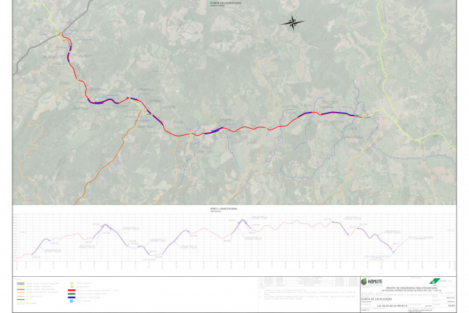 Obra de R$ 186 milhões: DER/PR contrata nova pavimentação da PR-160 entre Imbaú e Reserva