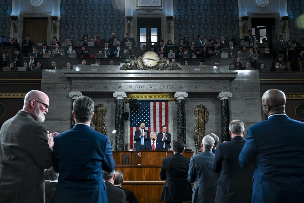 O ponto do discurso de Trump que expôs sua rival democrata