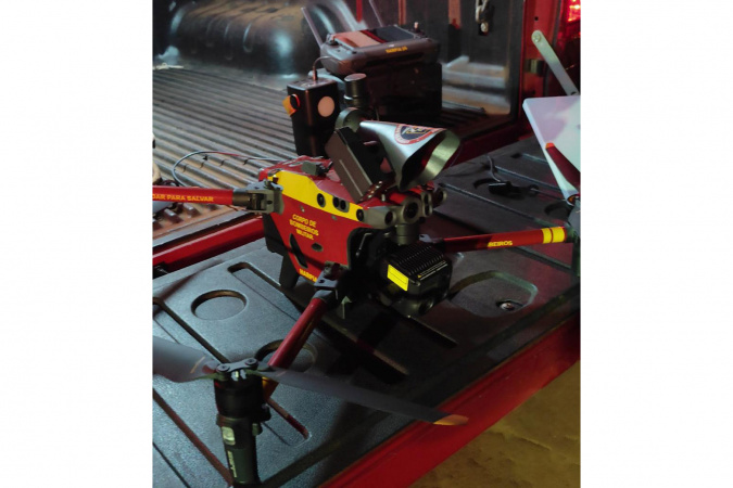 Corpo de Bombeiros usa drones e cães em buscas por idoso desaparecido em Cianorte