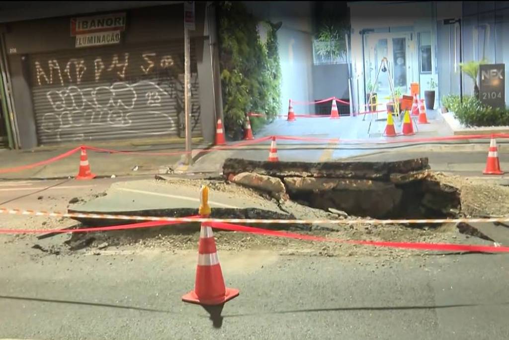 Explosão abre cratera na rua da Consolação, em SP – 02/03/2026 – Cotidiano