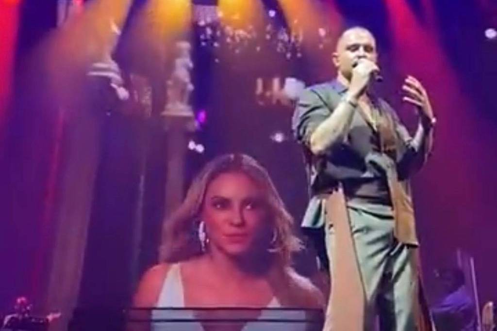 Diogo Nogueira coloca vídeos de Paolla Oliveira em show – 02/03/2026 – Celebridades