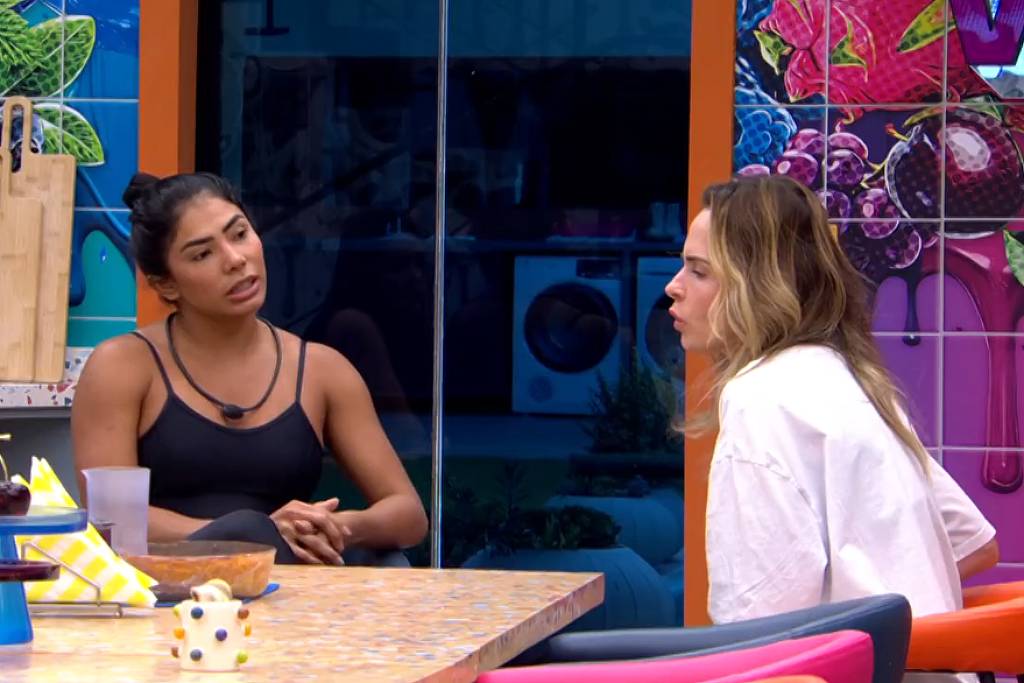 BBB 26: Marciele chama Ana Paula de 'frouxa' e recebe de volta: 'Para de desespero'
