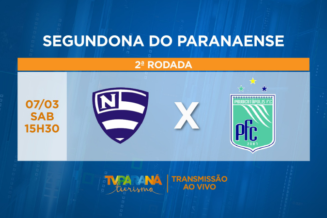 Campeonato Paranaense: TV Paraná Turismo transmite Nacional x Prudentópolis sábado