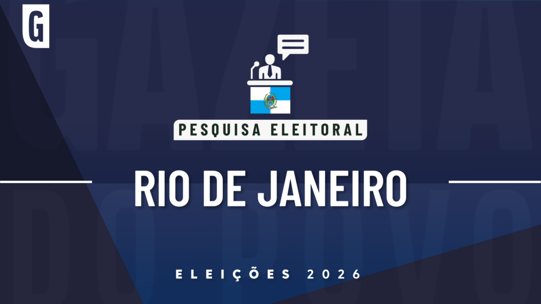 Gerp divulga pesquisa para governador do Rio de Janeiro